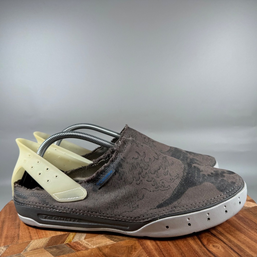 Columbia‎ Spinner Moc Mens Slip On Water Shoes Brown Camo BM4311-048 Size 10.5